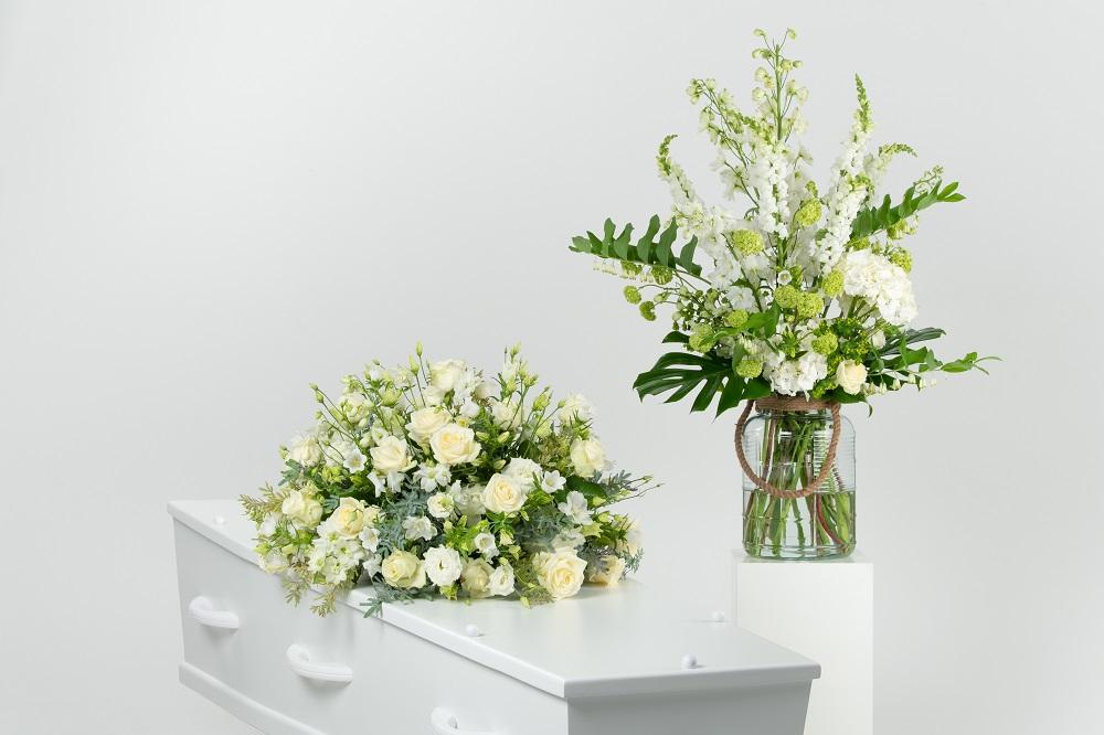 Werk van Uitvaartbloemist In Memoriam